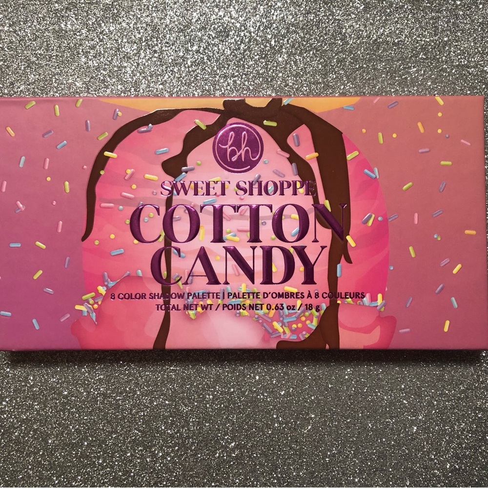 BNIB! LE! HTF! BH Cosmetics Sweet Shoppe Cotton Candy 8 Color Eyeshadow Palette - Picture 2 of 5